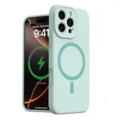 iPhone 16 Pro Mobilskal MagSafe Precise Cutouts - Ljusgrön