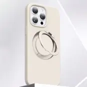 iPhone 16 Pro Mobilskal MagSafe Silikon Roterande Kickstand