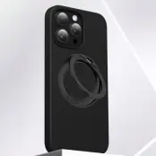 iPhone 16 Pro Mobilskal MagSafe Silikon Roterande Kickstand