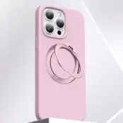 iPhone 16 Pro Mobilskal MagSafe Silikon Roterande Kickstand