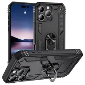 iPhone 16 Pro Mobilskal med Kickstand - Svart