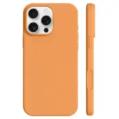 iPhone 16 Pro Mobilskal Ultra Thin Silikon - Sunset Orange