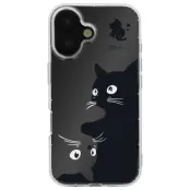 iPhone 16 Pro Mobilskal Ultra Trendy Cat - Clear