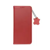iPhone 16 Pro Plånboksfodral Smart Pro Läder - burgundy