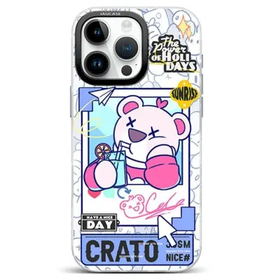 JAUCASE iPhone 16 Pro Mobilskal MagSafe - Summer Bear
