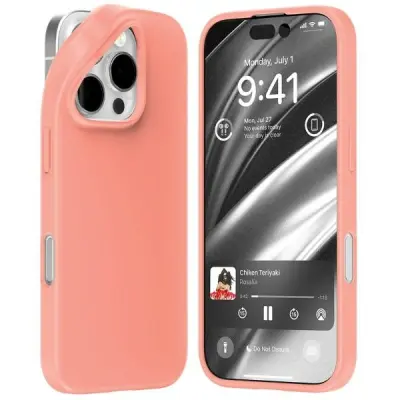 Mercury Mobilskal till iPhone 16 Pro Soft - Rosa