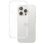 PanzerGlass iPhone 16 Pro Mobilskal Hard - Vit/Transparent