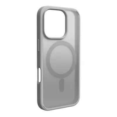 Puro Mobilskal till iPhone 16 Pro Magsafe Gradient Silikon - Silver