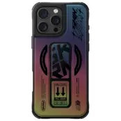 Skinarma iPhone 16 Pro Mobilskal MagSafe Magnetic Grip Stativ- Hologram