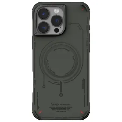 Skinarma Mobilskal till iPhone 16 Pro MagSafe Mecha - Olive