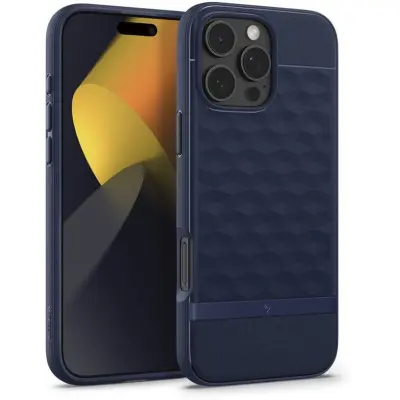 Spigen Caseology Parallax Mag (iPhone 16 Pro) - Blå