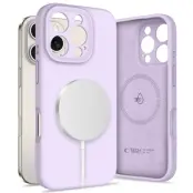 Tech-Protect iPhone 16 Pro Mobilskal Magsafe Liquid Silikon - Mauve