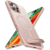 Torras iPhone 16 Pro Mobilskal Magsafe Kickstand - Desert Guld