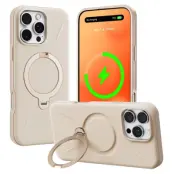 Torras iPhone 16 Pro Mobilskal Magsafe Ostand Q Pro - Guld