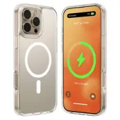 Torras iPhone 16 Pro Mobilskal Magsafe - Transparent