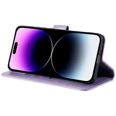 Trolsk Mandala Wallet with Strap (iPhone 16 Pro) - Roséguld