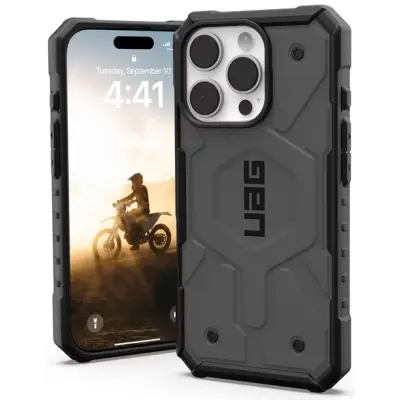 UAG iPhone 16 Pro Mobilskal MagSafe Pathfinder - Silver