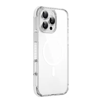 WIWU iPhone 16 Pro Mobilskal Magsafe Hybrid Ultra - Transparent