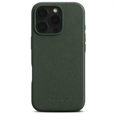 Woolnut Leather Case (iPhone 16 Pro) - Brun
