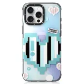 Youngkit iPhone 16 Pro Mobilskal Magsafe Pixel Heart - Grön