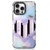 Youngkit iPhone 16 Pro Mobilskal Magsafe Pixel Heart - Lila