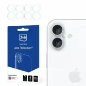 3mk iPhone 16 Kameralinskydd - Transparent