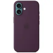 Apple iPhone 16 Mobilskal MagSafe Silicone - Plum