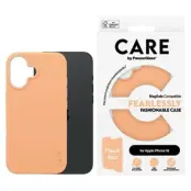 CARE By PanzerGlass iPhone 16 Mobilskal MagSafe Fashion - Orange