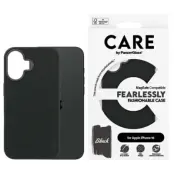 CARE By PanzerGlass iPhone 16 Mobilskal MagSafe Fashion - Svart