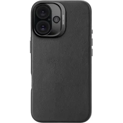 Decoded Leather Case (iPhone 16) - Svart