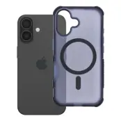 Forcell Mobilskal Magsafe För iPhone 16 BumperX - Marinblå