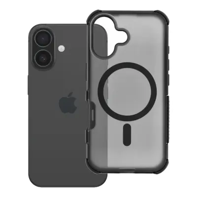 Forcell Mobilskal Magsafe För iPhone 16 BumperX - Svart