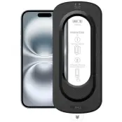 Härdat glas Skärmskydd För Apple iPhone 16 med Installationsverktyg