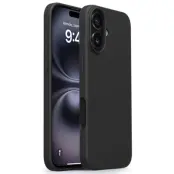 iPhone 16 Mobilskal Ultra Thin Silikon - Svart