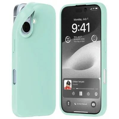 Mercury Mobilskal till iPhone 16 Soft - Mynta