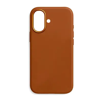 Moobio Leather Case (iPhone 16) - Brun