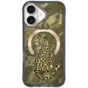 Nimmy iPhone 16 Mobilskal MagSafe Fantasy Animal - Guld