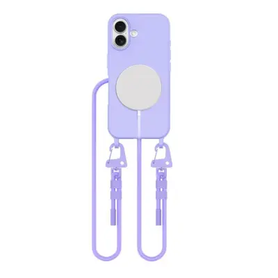 Tech-Protect iPhone 16 Mobilhalsband Skal Magsafe - Lavender