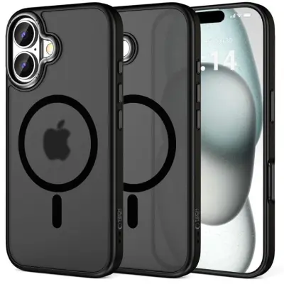 Tech-Protect Mobilskal till iPhone 16 Magsafe Magedge - Gunmetal