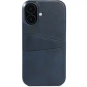 Trolsk Leather Card Case (iPhone 16) - Svart