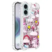Trolsk Liquid Glitter Case - Unicorn (iPhone 16)