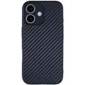 Trolsk Skal med Kolfibermönster (iPhone 16)