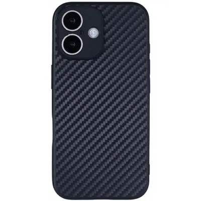 Trolsk Mobilskal Kolfibermönster (iPhone 16)