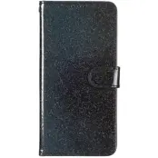 Trolsk Sparkle Wallet (iPhone 16) - Svart