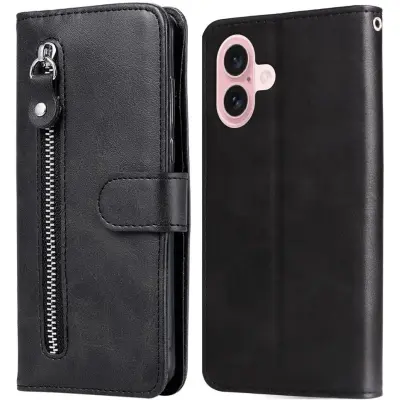 Trolsk Zipper Wallet (iPhone 16) - Rosa