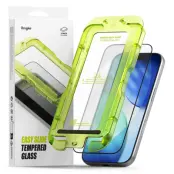 Ringke [2-Pack] Härdat Glas Skärmskydd för Apple iPhone Air Easy Slide - Svart