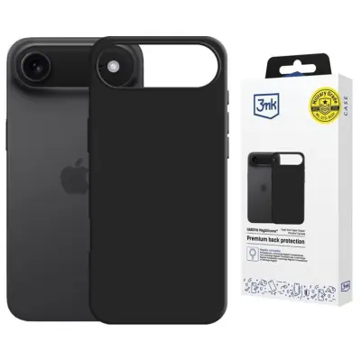 3MK Mobilskal till iPhone Air MagSafe Hardy Silikon - Grafit