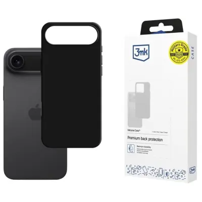 3MK Mobilskal till iPhone Air Silikon - Svart
