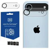 3MK iPhone Air Kameralinsskydd Härdat Glas Lens Pro FullCover