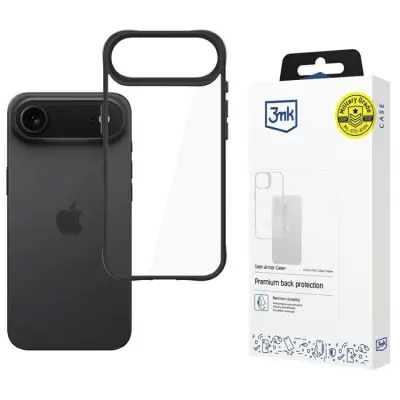 3MK Mobilskal till iPhone Air Satin Armor Plus - Svart